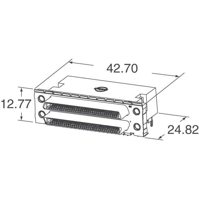 743370015 Molex  Centronics Connectors